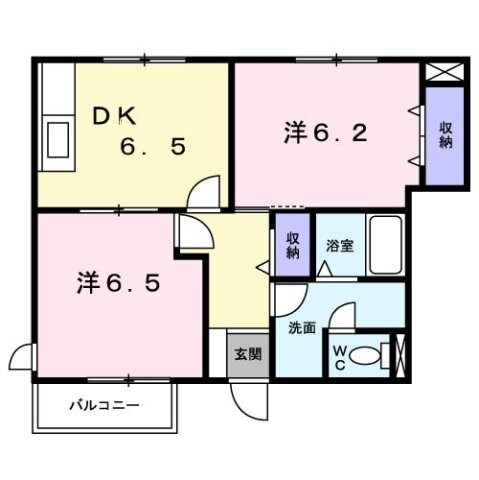 間取り図 オーブリー栗熊