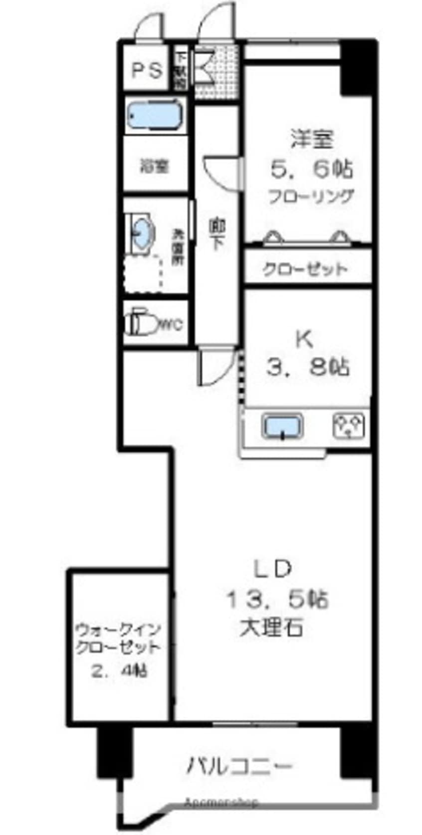 間取図 エスペランサーII