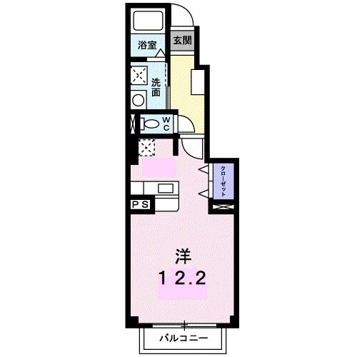 間取り図 モンブラン　Ａ