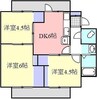 ヴィラナリー元山Ⅰ 3DKの間取り