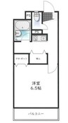 オレンジコート栗林 1Kの間取り