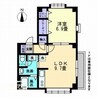 アルコリッチ 1LDKの間取り