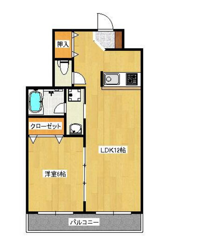 間取図 グランパレス松縄