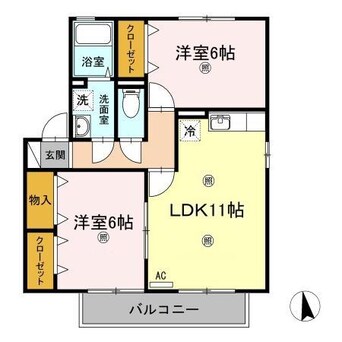 間取図 グランシャトーⅡ