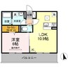 レジアス 1LDKの間取り