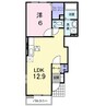 スワン　ＫＩＴＡＭＵＲＡ　Ａ 1LDKの間取り