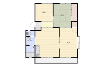 間取図 サンメルパ大塚E棟