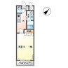 ボア・ソルテ 1Kの間取り