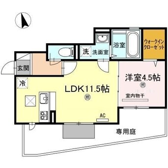 間取図 パティオB棟