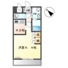 センチュリーＭ 1Kの間取り