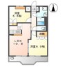 ファインパストラル 2LDKの間取り