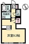 シャーメゾン太田上町 1Rの間取り
