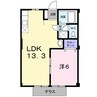 フローラメゾンＭＳ 1LDKの間取り