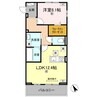J.リヴェール高松西宝町　C棟 1LDKの間取り