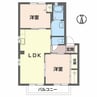 スパ・バリュージュ２１　Ａ棟 2LDKの間取り