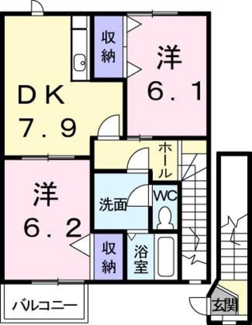 間取図 アネックス村山　Ｂ
