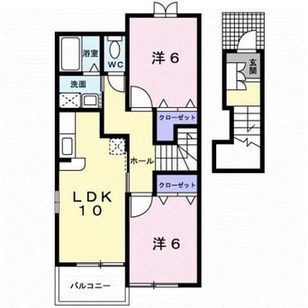 間取図 カルム・シェソワ