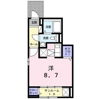 間取図 タートル・マウンテンⅡ