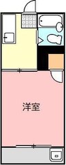 ハイツ太田 1Kの間取り