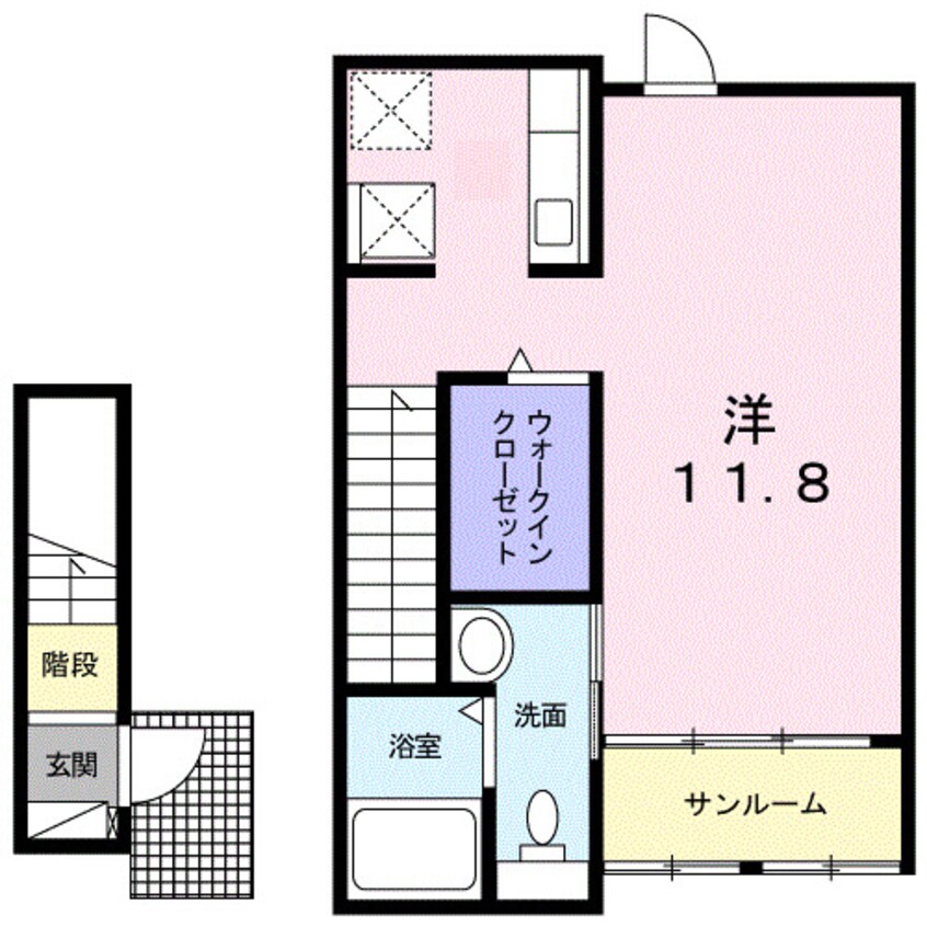 間取図 ガーデンハウスＭ　Ｂ