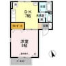 メイゾン・Ｍ 1DKの間取り