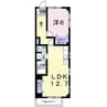 ＡＮＮＥＸーＭ 1LDKの間取り