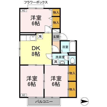 間取り図 メゾンド・ソレイユ