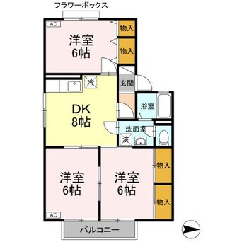 間取図 メゾンド・ソレイユ