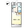 プランドール 1Kの間取り