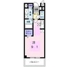 Ａｌｐｈａ　明里 1Rの間取り