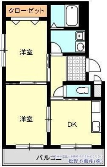 間取図 カーサ仏生山Ⅴ