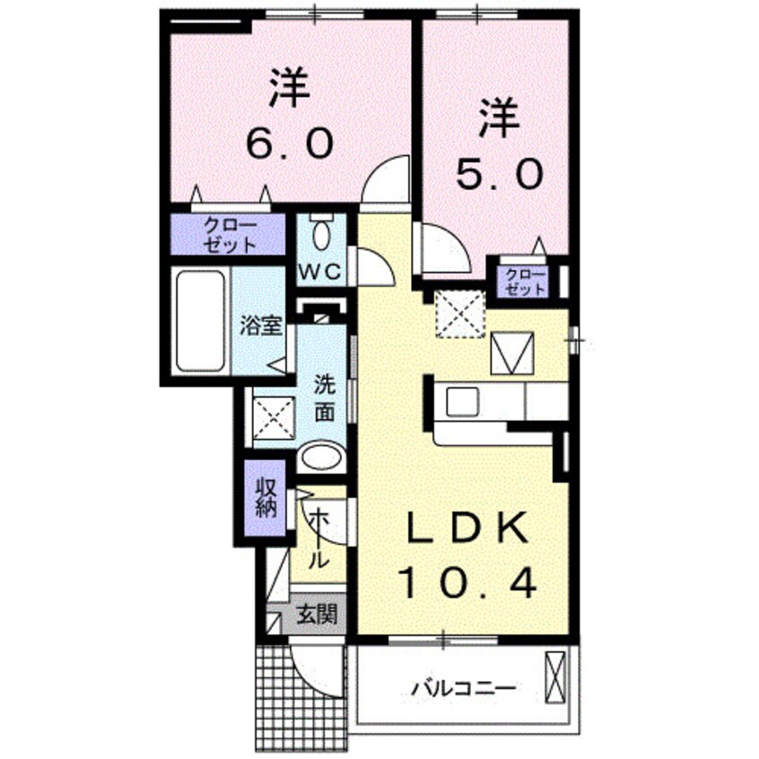 間取図 メゾンイケダＣ