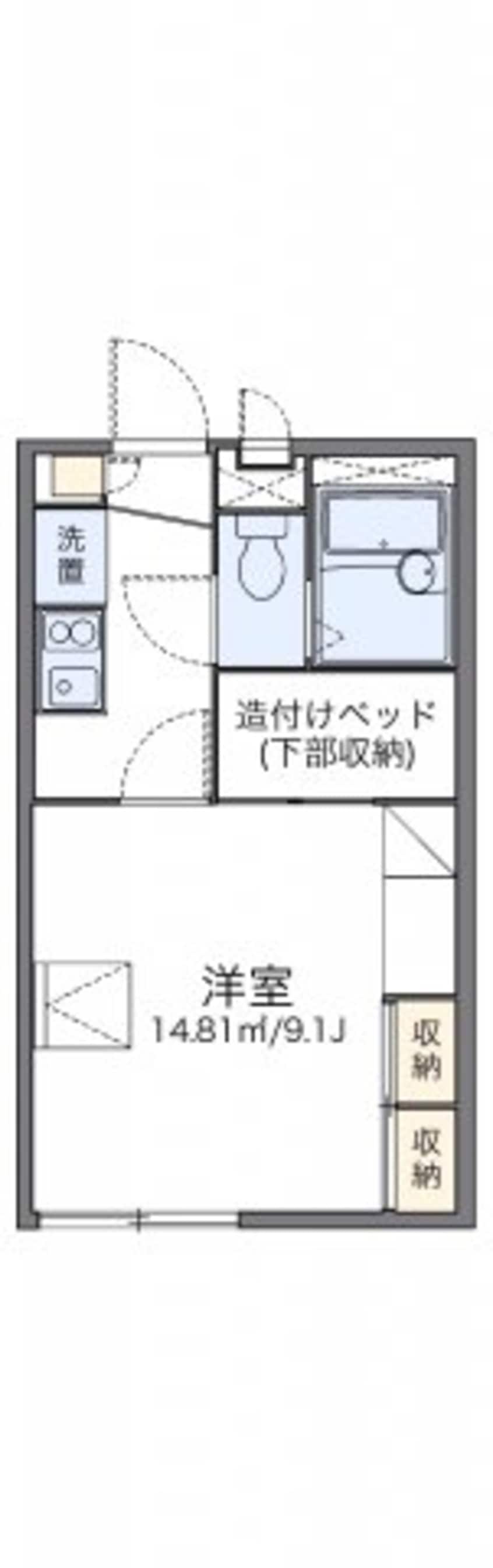 間取図 レオパレスワイドフォレスト
