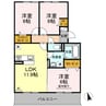 レジアス 3LDKの間取り