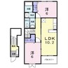 Ｙ’ｓコート壱番館　Ⅱ 2LDKの間取り