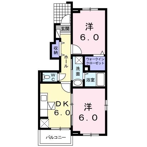 間取り図 アメニティ　Ａ