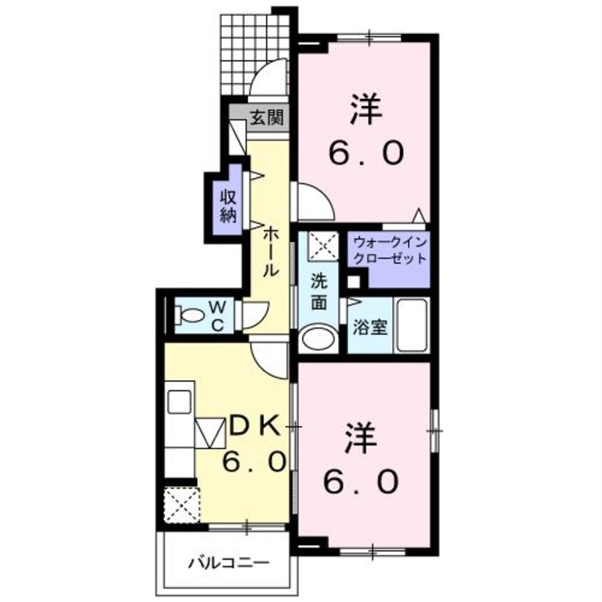 間取図 アメニティ　Ａ