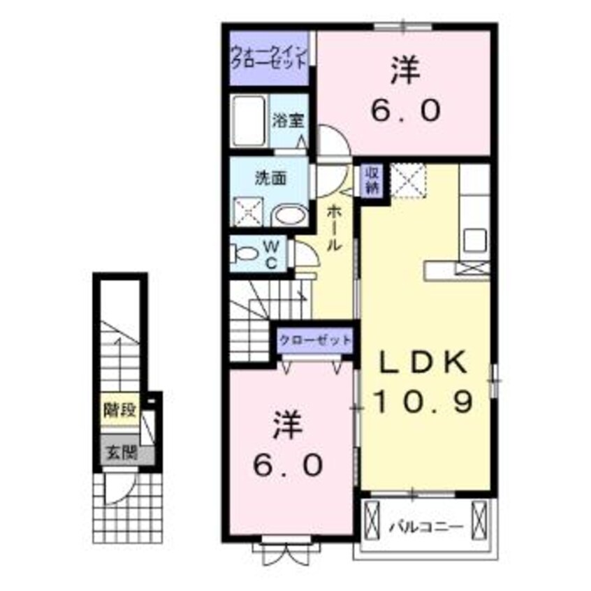 間取図 グランツ・プラシード