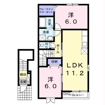 間取図 エルミタージュ・トミ