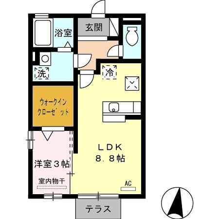 間取り図 サンフラワー寿