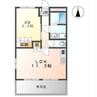 サンタプレイスⅡ 1LDKの間取り