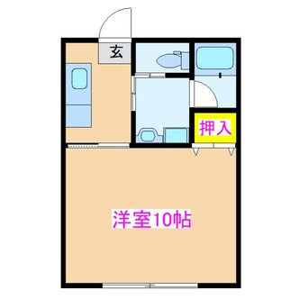 間取図 カピーレ西原