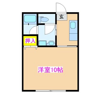 間取図 メープル西原
