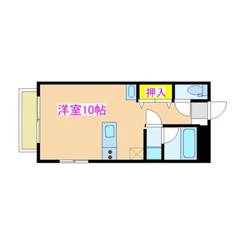 間取図 フラワーハイツ