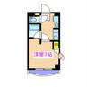 大福第10ビル 1Kの間取り