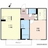 ガーベラ　B棟 1LDKの間取り