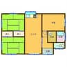 吉満貸家 3LDKの間取り