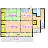 寿7丁目貸家 3Kの間取り