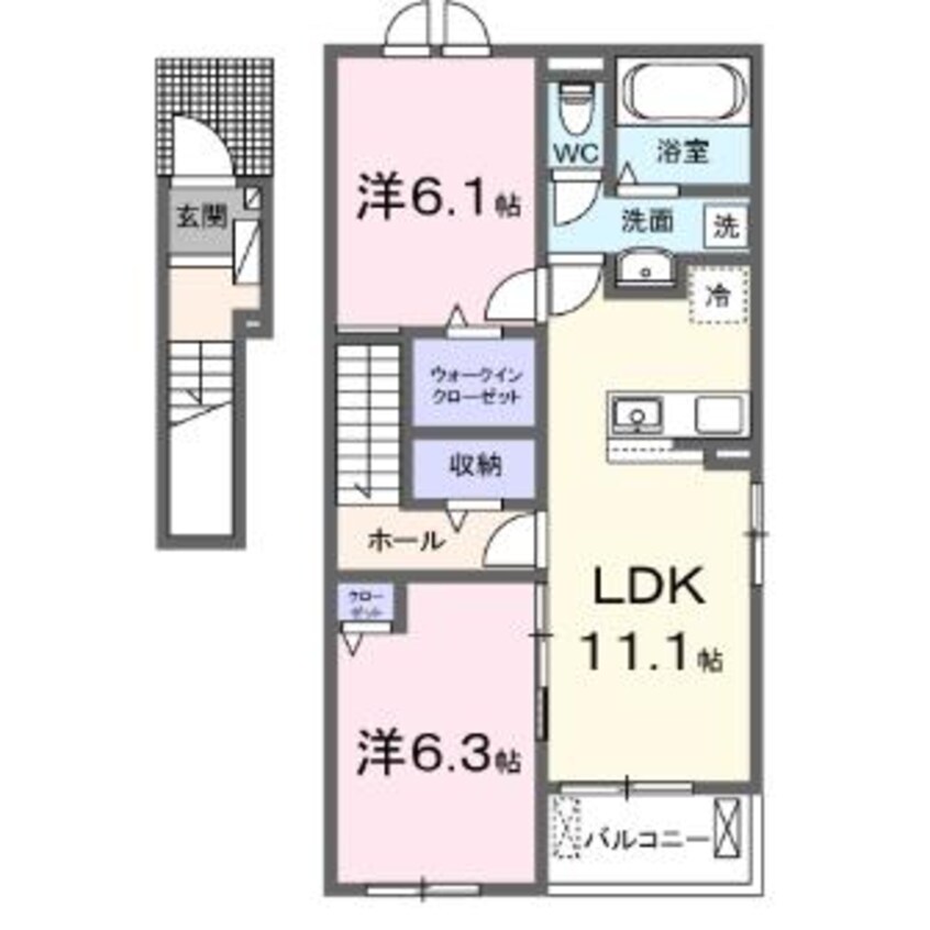 間取図 シュペールコートⅠ
