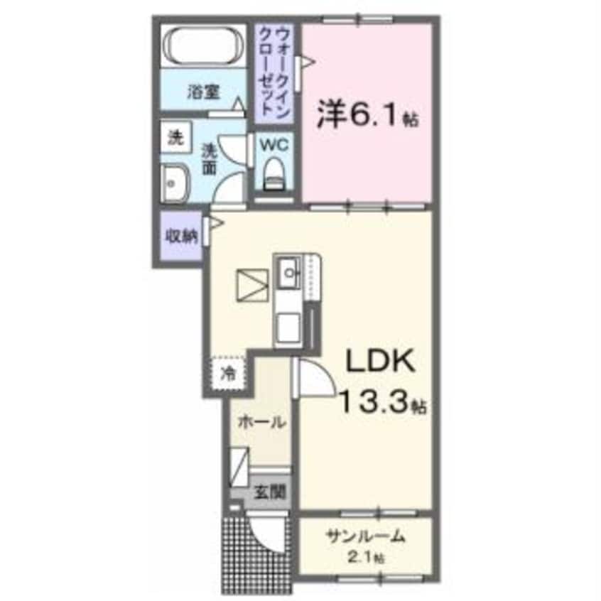 間取図 シュペールコートⅡ